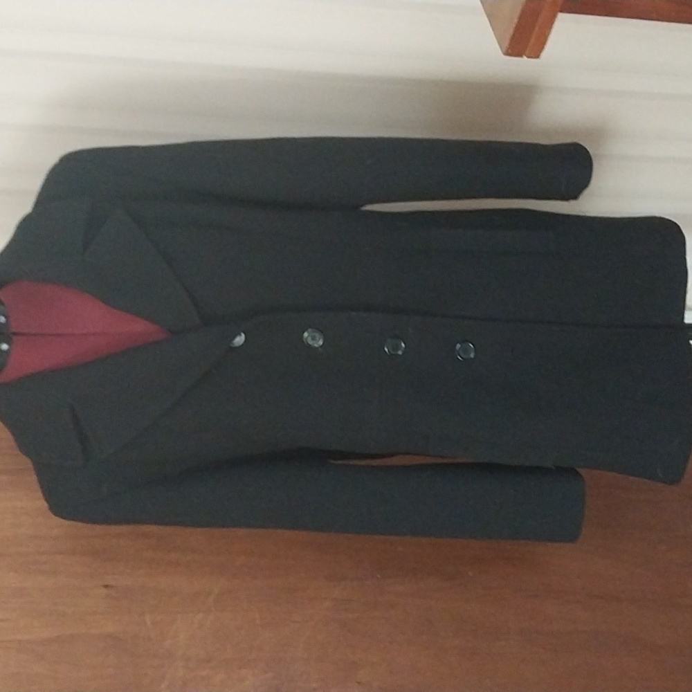 Vintage Jod 100% wool fully lined button up coat size 10